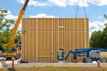 Holzrahmenbau Errichtung