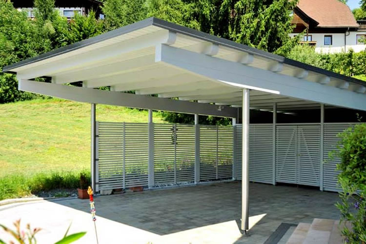 Carport aus Holz