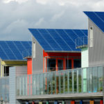 Reihenhäuser mit Photovoltaikdach