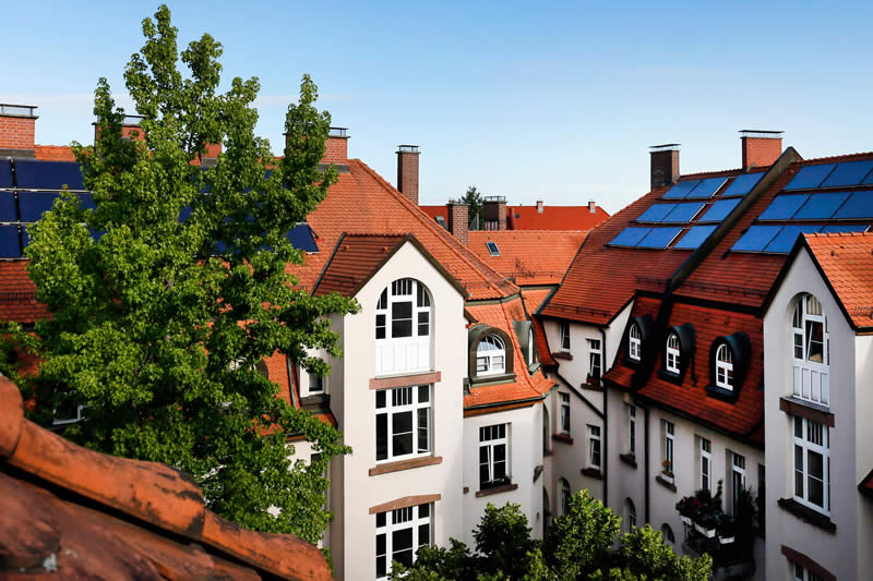 Solarthermieprojekt in Freiburg