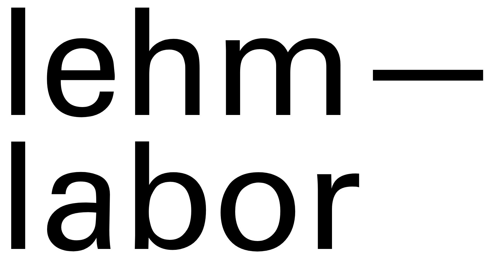 Logo lehmlabor