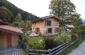 Ein modernes Holzhaus in Schliersee