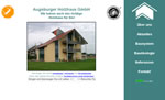 Webseite Augsburger Holzhaus GmbH - Fertigung