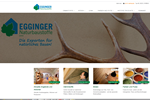Webseite Egginger Naturbaustoffe GmbH
