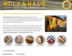 Webseite HOLZ & HAUS GmbH